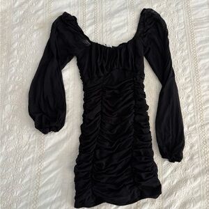 Emory Park Black Long Sleeve Dress